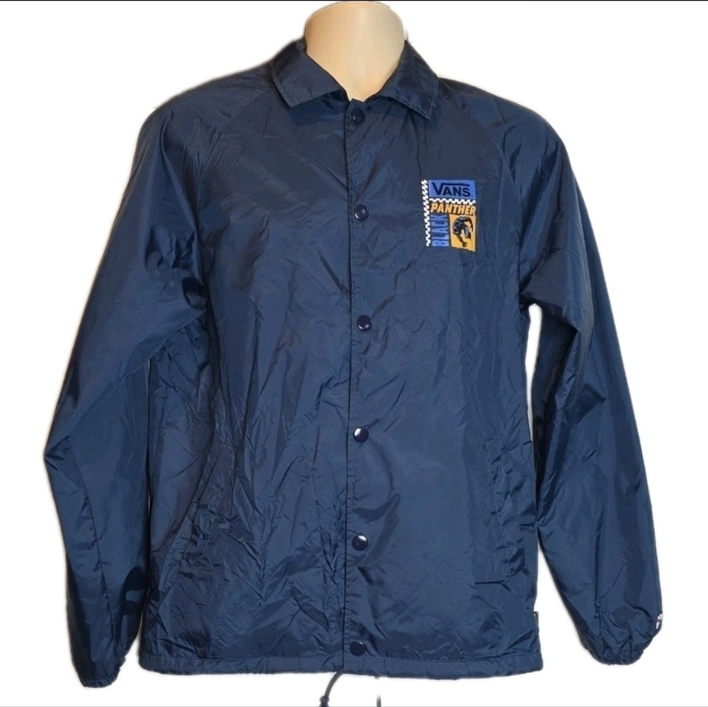 313. Vans x Marvel Black Panther Coaches Jacket